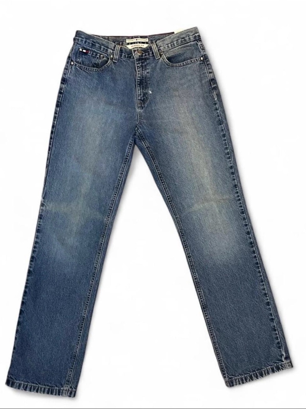 Vintage Tommy Hilfiger Size 6 Straight-Leg Denim Jeans